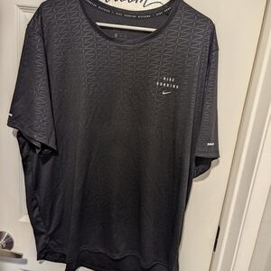 Nike Men's Black Running Shirt